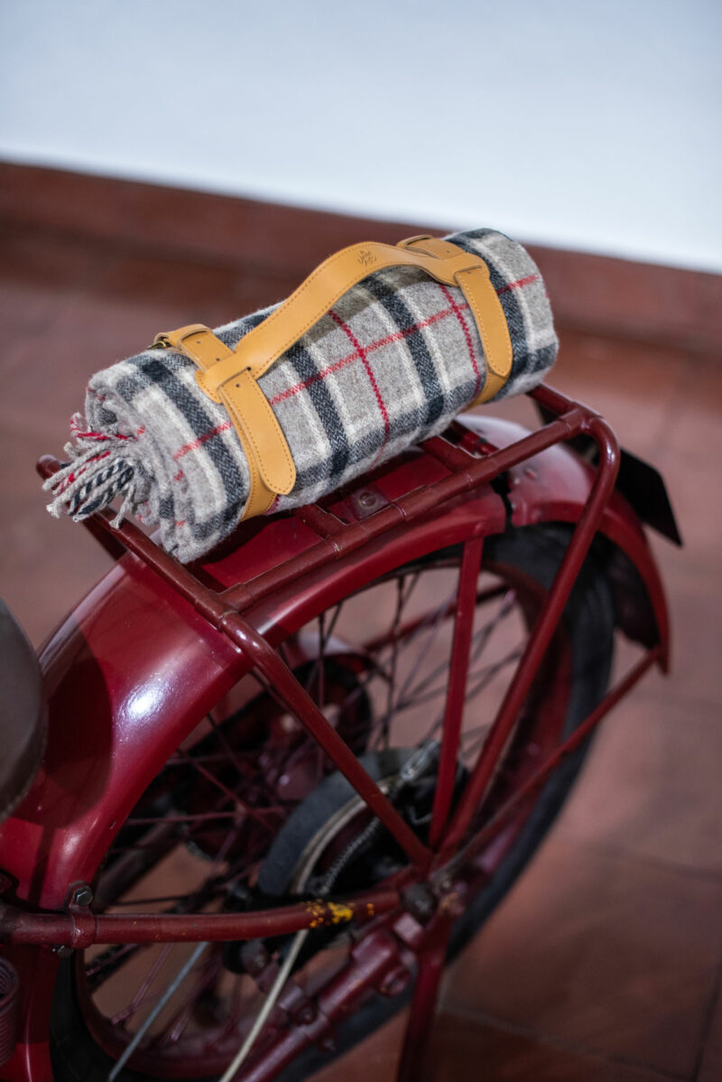 Plaid pour balade en vélo