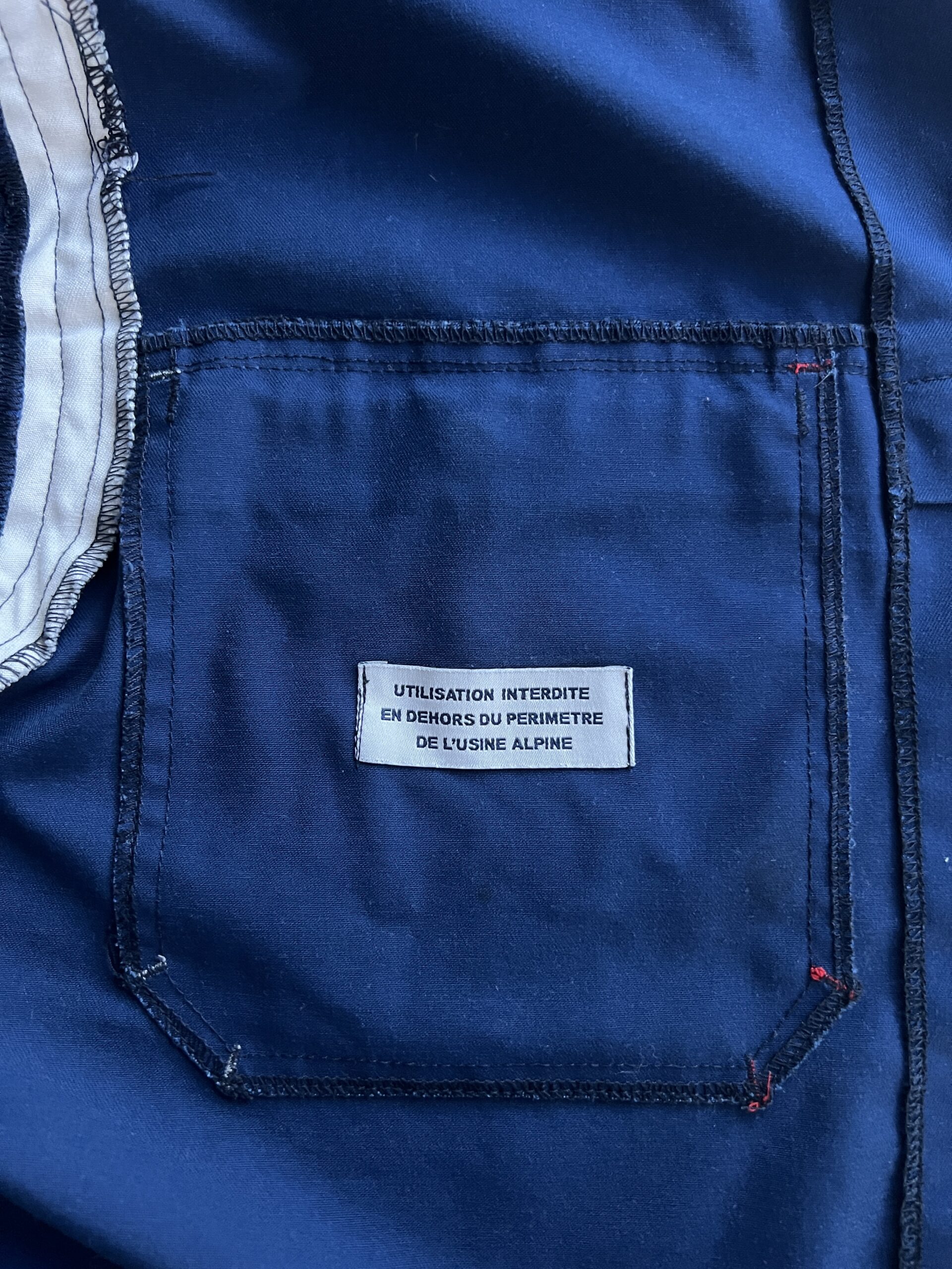 Veste de travail - Usine Alpine de Dieppe – Image 5