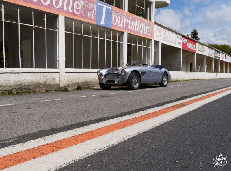 Austin Healey 3000 - Circuit Reims-Gueux - La Jauge Auto