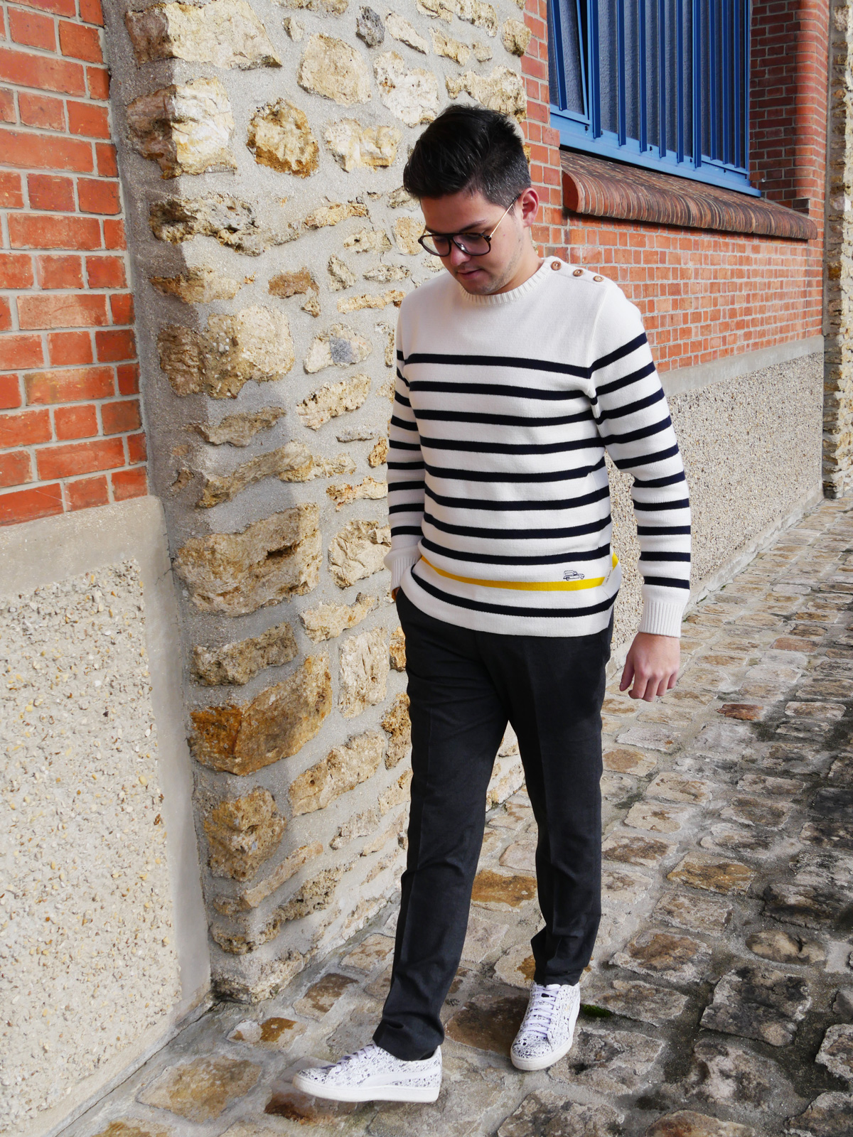 Pull Marinière - Collection héritage - La Jauge Auto Pull Marinière - Collection héritage - La Jauge Auto - 100% Passion - Partageons l'automobile différemment