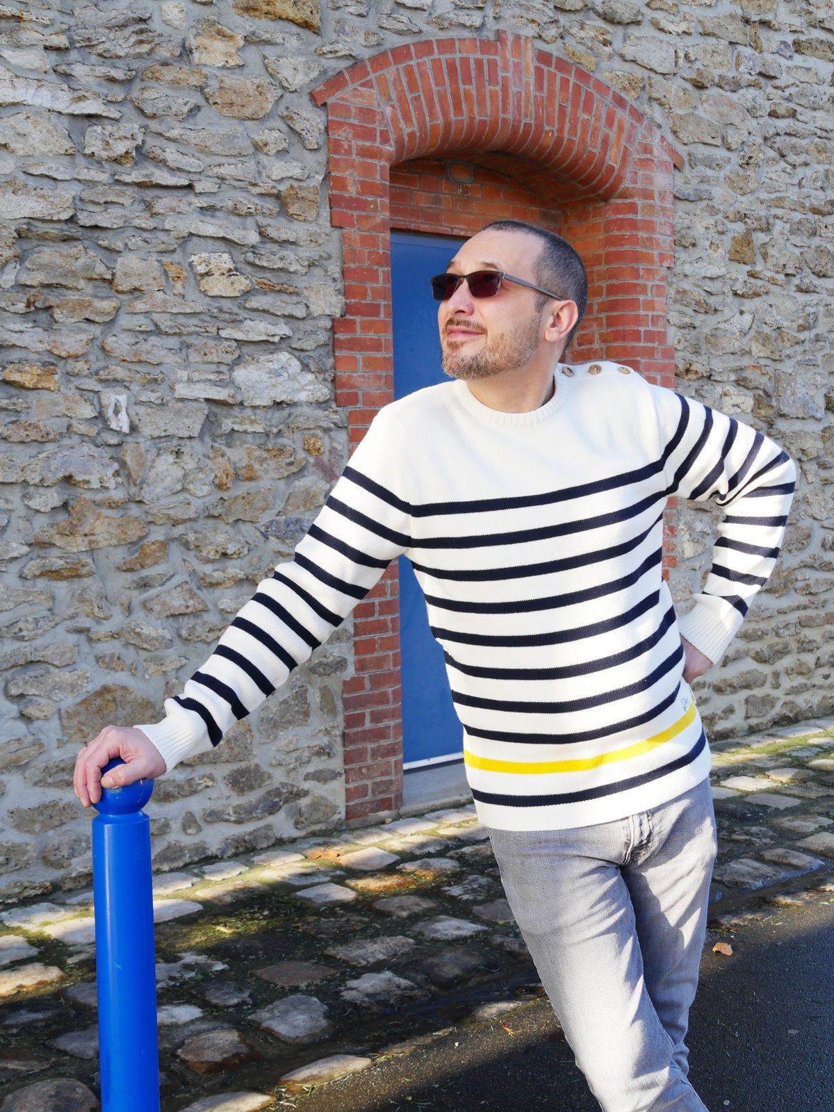 Pull Marinière - Collection héritage - La Jauge Auto Pull Marinière - Collection héritage - La Jauge Auto - 100% Passion - Partageons l'automobile différemment